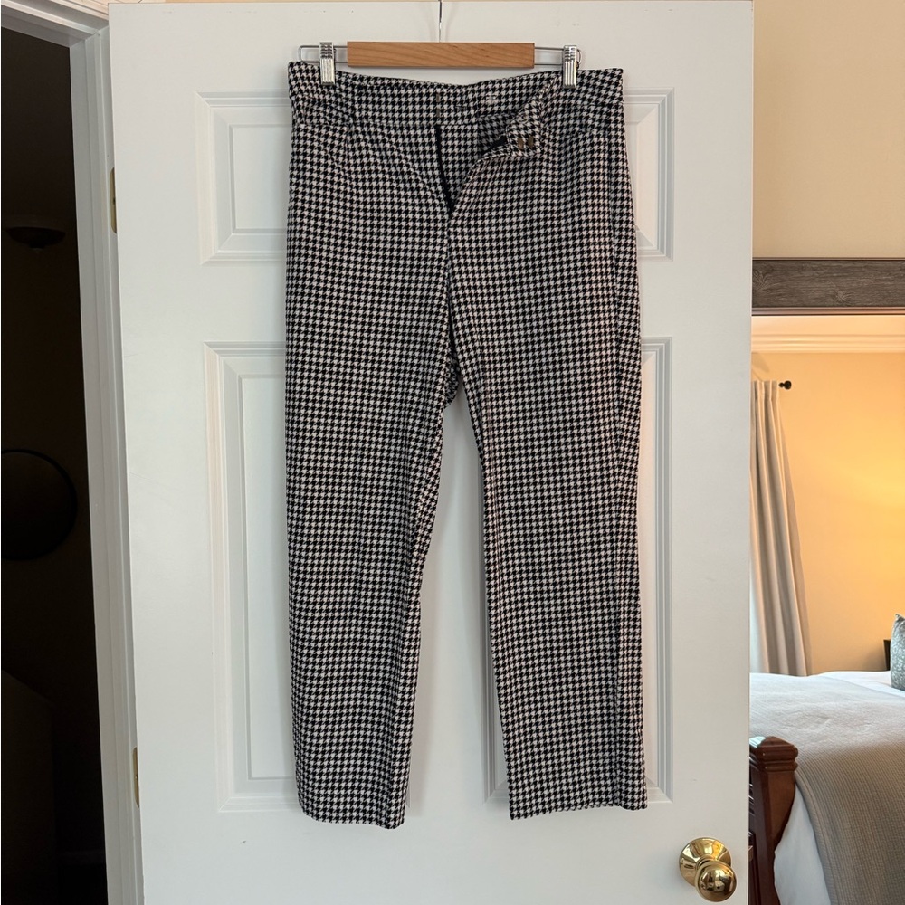 Old Navy High Rise Pixie Checkered Dress Pants - Women’s Size 10